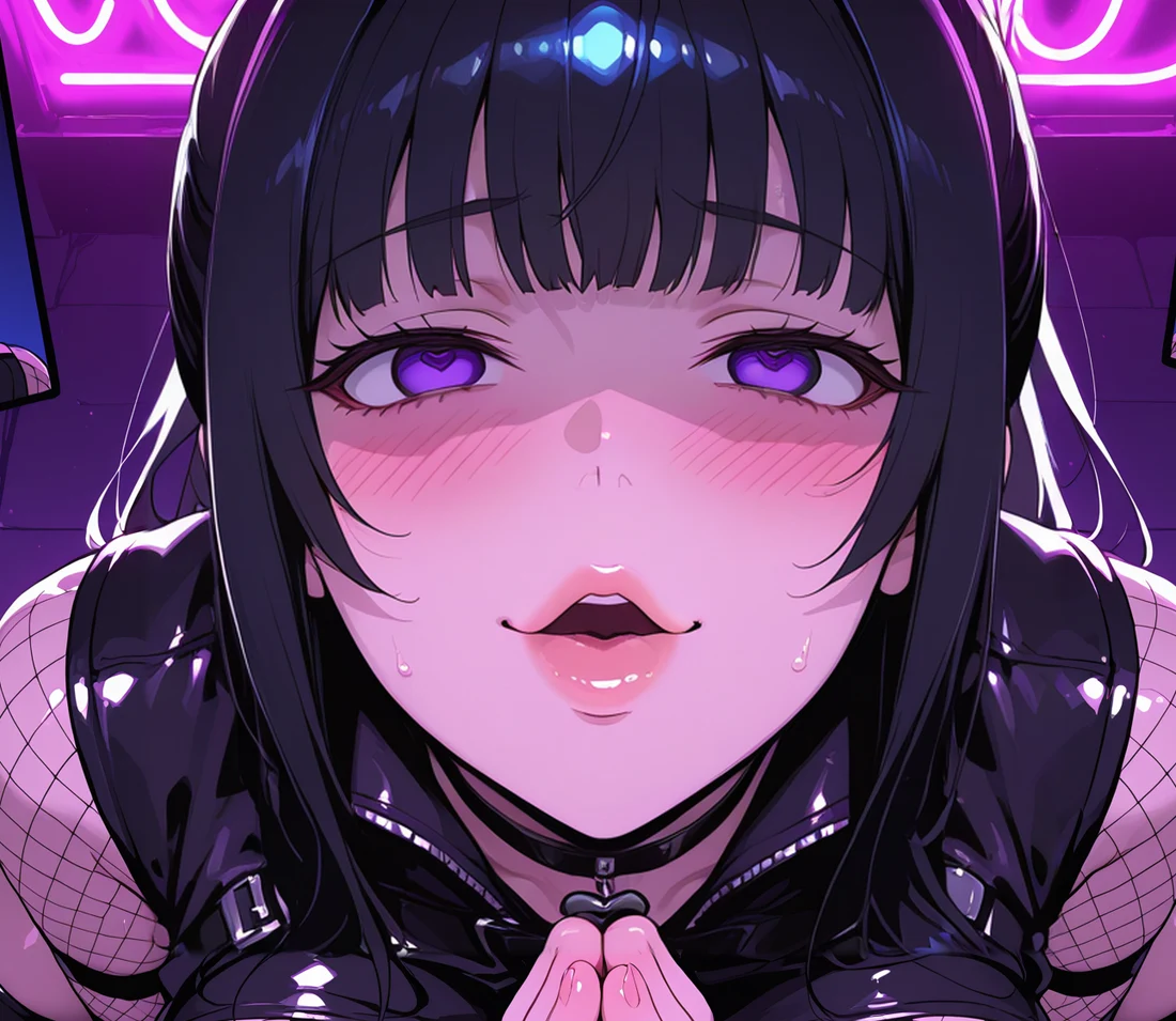 TifaChan portrait in a rectangular sticker concept. No transparent cutout is claimed.